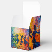 シルエットカラフル踊り フェイバーボックス (オープン)