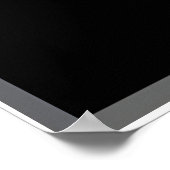 シルエットガールトレーニングムーン ポスター (角)