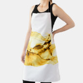 シルエットココナッツパームツリーアウトドア エプロン (インサイチュ)