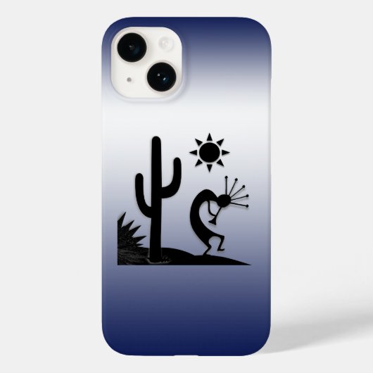 シルエットココペリ Case-Mate iPhoneケース (裏面)