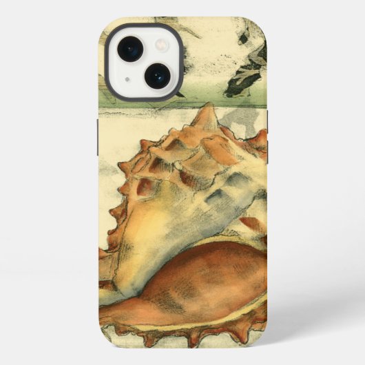 シルエットコンチシェル iPhoneケース (裏面)