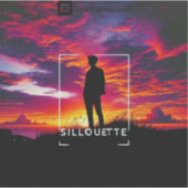 シルエットサンセットシール シール (正面)