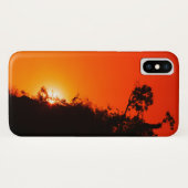 シルエットサンセット Case-Mate iPhoneケース (裏面(横))