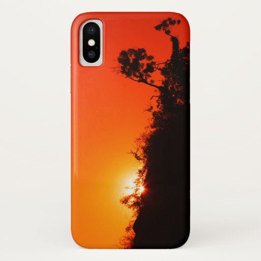 シルエットサンセット Case-Mate iPhoneケース (裏面)