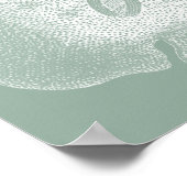 シルエットサンドドル ポスター (角)