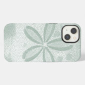シルエットサンドドル iPhoneケース (裏面横)