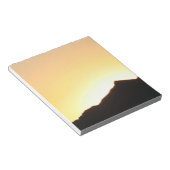 シルエットサンライズ ノートパッド (アングル)