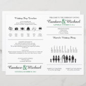 シルエットシンプルファンプログラム (正面/裏面)