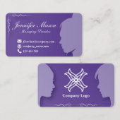 シルエットスタイルの名刺23 名刺 (正面/裏面)