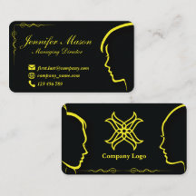 シルエットスタイルの名刺53