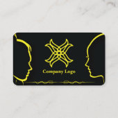 シルエットスタイルの名刺53 名刺 (裏面)