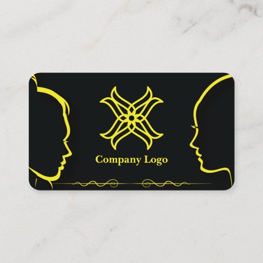 シルエットスタイルの名刺53 名刺 (裏面)