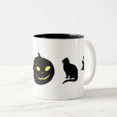 シルエットスペルシーパー ツートーンマグカップ (正面右)