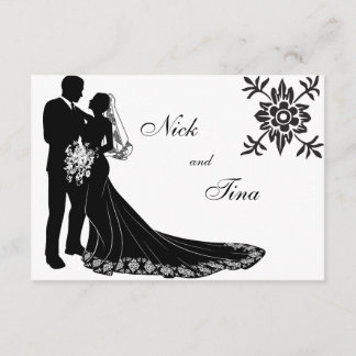 シルエットセット#3 招待状