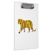 シルエットタイガーブラックとオレンジ クリップボード (右)