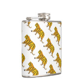 シルエットタイガーブラックとオレンジ フラスク (右)