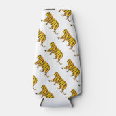 シルエットタイガーブラックとオレンジ ボトルクーラー (正面)