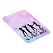 シルエットダンサー《写真》ぼけ味ダンス マグネット (右側)