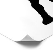 シルエットドリブル ポスター (角)