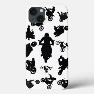シルエットバイク iPhone 13ケース