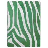 シルエットピンクとブラックヒョウ クリップボード (裏面)