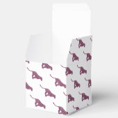 シルエットピンクとブラックヒョウ フェイバーボックス (オープン)