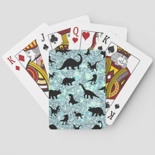 シルエットフィッシュシャークホエールグラディエントスパークルガラックス トランプ (裏面)