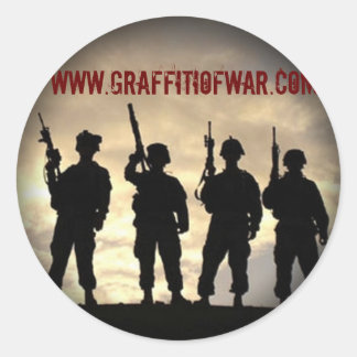 シルエットフェードからブラックラウンドステッカー ラウンドシール