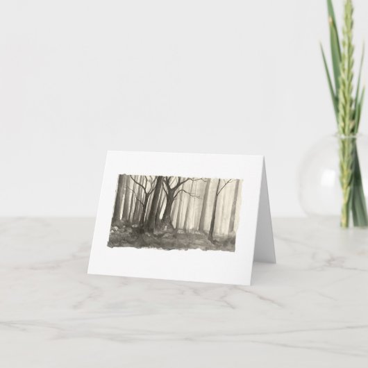 シルエットフォレスト カード (正面)