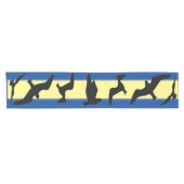 シルエットブラックバードラヴェンス ショートテーブルランナー (横)