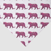 シルエットホットピンクとブラックタイガー 薄葉紙 (詳細)