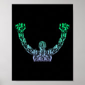 シルエットボーイズボクサーシャツボクサーシャツMens Boxin ポスター (正面)