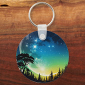 シルエットムーンナイト キーホルダー (正面)