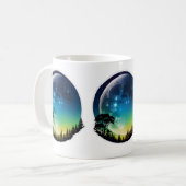 シルエットムーンナイト コーヒーマグカップ (正面左)
