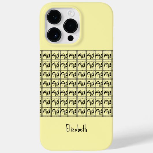 シルエットムーンライトお祝いダンス Case-Mate iPhoneケース (裏面)