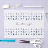 シルエットヨガポーズThunder_Cove 薄葉紙 (クラフト)