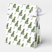 シルエットレオパードブラックとグリーン フェイバーボックス (裏面サイド)