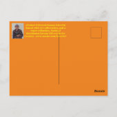 シルエット付きカンザスサンセット、ポストカード ポストカード (裏面)