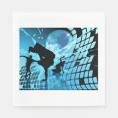 シルエット紙ナプキンス スタンダードランチョンナプキン (正面)