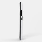 シルエット馬ジョッキー – 背景色を選択 Case-Mate iPhoneケース (裏面/右)