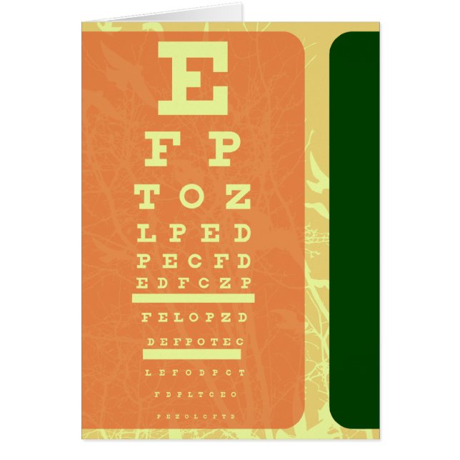 シルエット鳥類検眼検査 (正面)