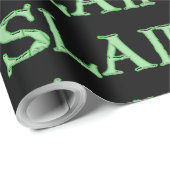 シルエット黒マットラッピング紙大 ラッピングペーパー (ロールコーナー)