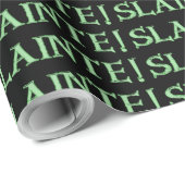 シルエット黒マットラッピング紙小 ラッピングペーパー (ロールコーナー)