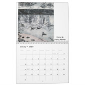シルエット2025、Paintings by Rauno JoksCalendar カレンダー (1月 2027)