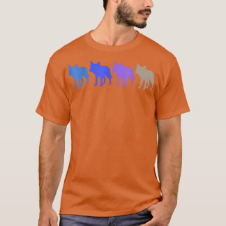 シルエット80s 90sレトロ用スタイル tシャツ