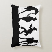 シルエット: ばくろう アクセントクッション (正面(垂直))