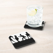 シルエット: ばくろう コースター (右側)