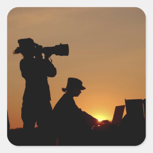 シルエット スクエアシール (正面)