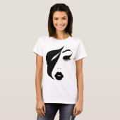 シルエット・デ・フェム・アンド・ヴォーグ Tシャツ (正面フル)