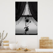 シルエット ポスター (キッチン)